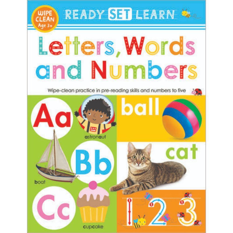 READY SET LEARN WORKBOOKS LETTERS, WORDS AND NUMBERS - Odyssey Online Store