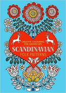 Scandinavian Folk Patterns: Creative Colouring for Grown-Ups