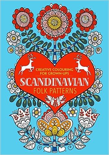 Scandinavian Folk Patterns: Creative Colouring for Grown-Ups
