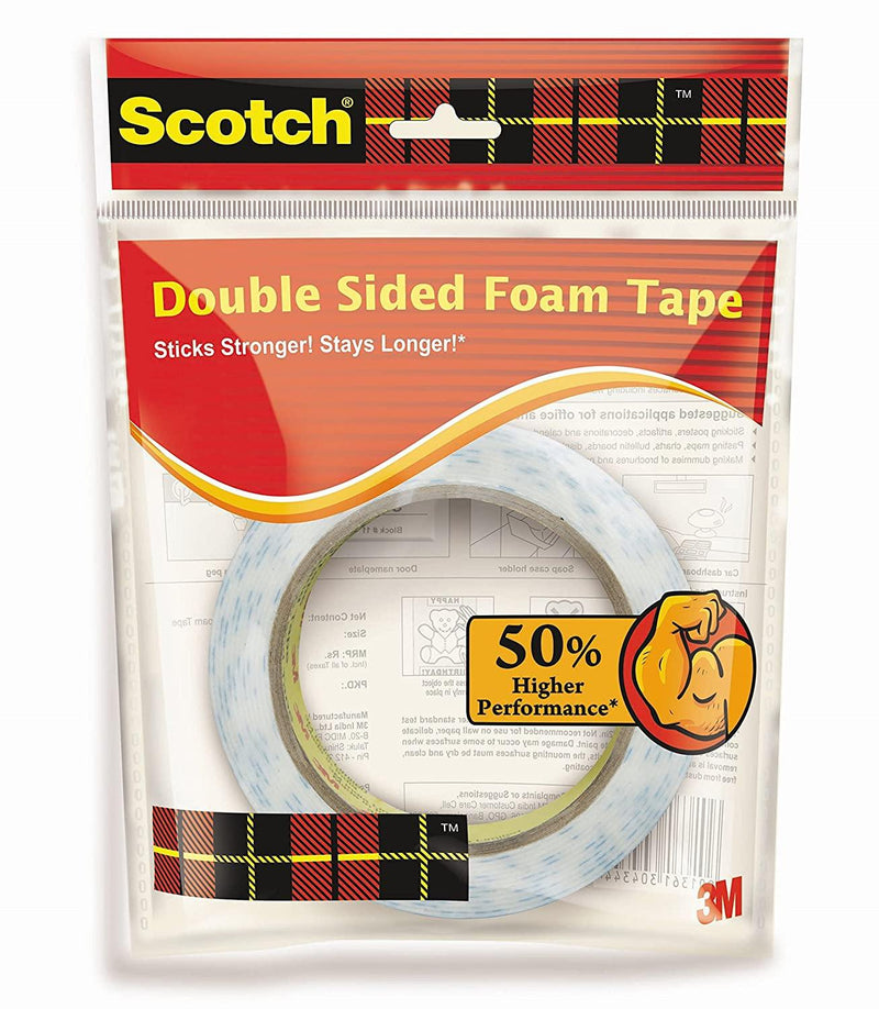 SCOTCH Double Sided FOAM TAPE 18MMX3M - Odyssey Online Store