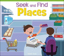 SEEK AND FIND PLACES EARLY LEARNING BOARD BOOKS WITH TABS