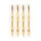 TERRA BAMBOO TOOTHBRUSH ADULT PACK OF 4 SOFT ( BLACK ) - Odyssey Online Store