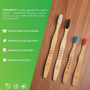 TERRA BAMBOO TOOTHBRUSH FAMILY PACK OF 4 (2 Kids, 2 Adults) - Odyssey Online Store