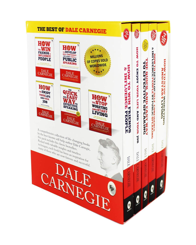 THE BEST OF DALE CARNEGIE SET OF 5 BOOKS