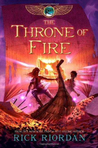 THE THRONE OF FIRE THE KANE CHRONICLES 2 - Odyssey Online Store