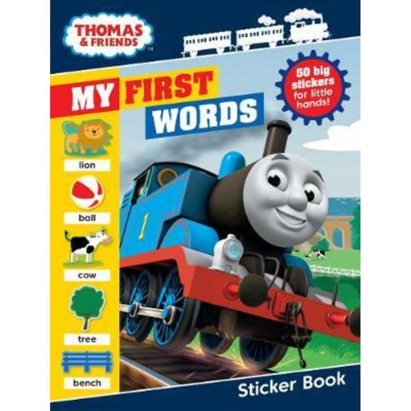 THOMAS AND FRIENDS MY FIRST WORDS STICKER BOOK - Odyssey Online Store