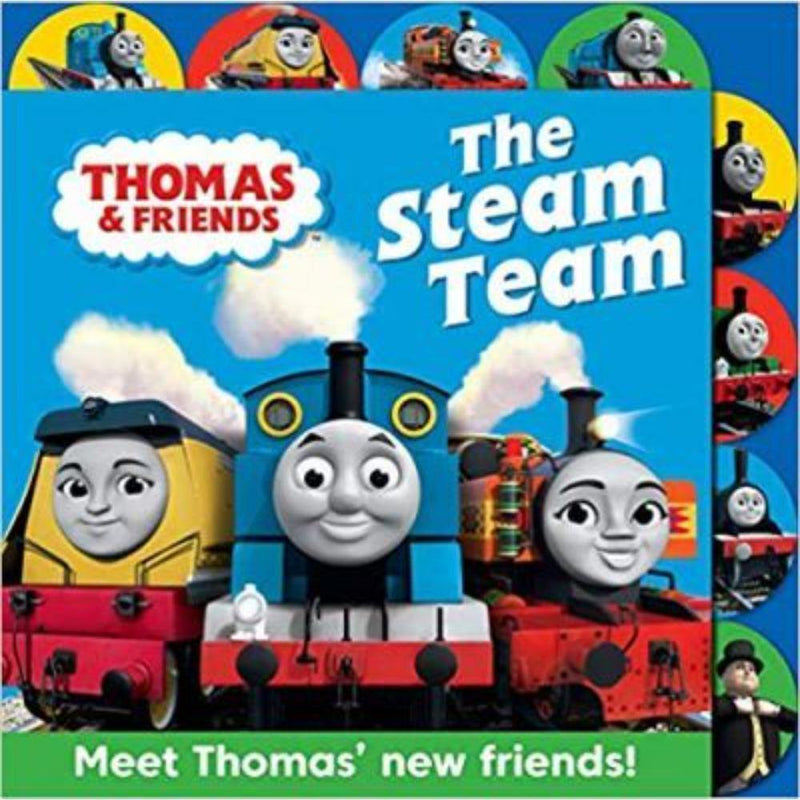 THOMAS AND FRIENDS THE STEAM TEAM TABBED BOARD BOOK - Odyssey Online Store