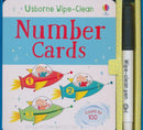 WIPE CLEAN NUMBER CARDS